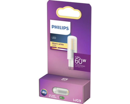 Žiarovka Philips LED G9 v obale produktu