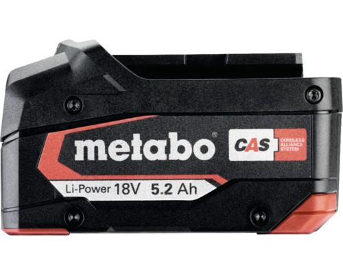Batéria Metabo 18 V, 5,2 Ah