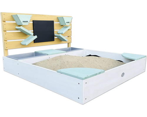 Pieskovisko s vodným žľabom, tabuľou a pieskom