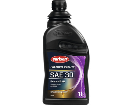 Motorový olej Carlson SAE 30 v jednolitrovej fľaši