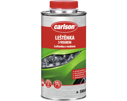 Leštidlo na lak Carlson s voskom v 500-mililitrovej plechovke