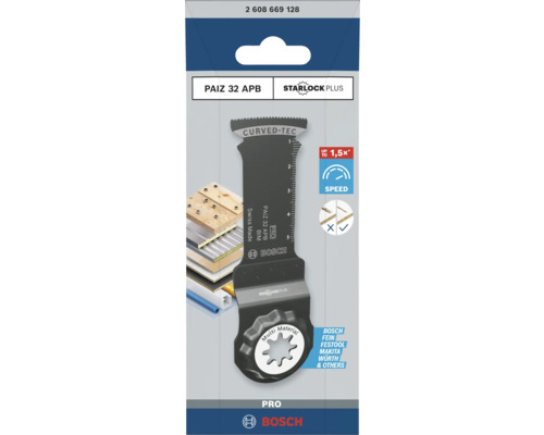Ponorný pílový list Bosch PAIZ 32 APB s upínaním Starlock Plus