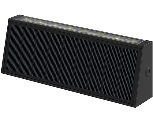 LED nástenné svietidlo s vertikálnymi lamelami