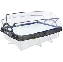 Kryt na bazén s priehľadnou strechou