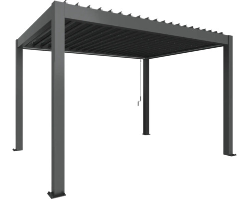 Pergola s lamelovou strechou