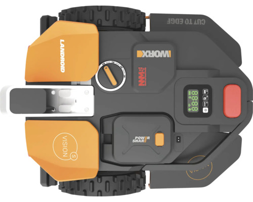 Robotická kosačka Landroid zhora