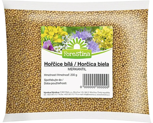 Biela horčica od Forestina v 200 gramovom vrecku