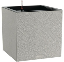 Štvorcový kvetináč s ukazovateľom hladiny vody