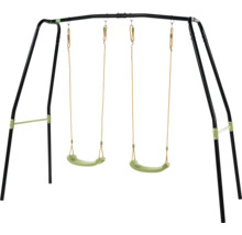 Hojdačka s dvomi sedadlami pre záhradu