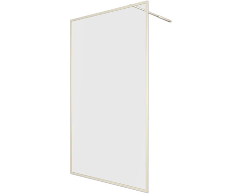 Sprchová zástena s rámom a bočnou stenou