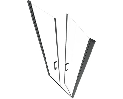 Sprchové dvere s dvoma dverami a madlami