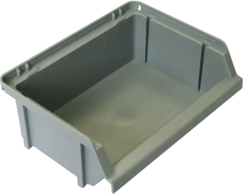 Úložný box Küpper malý 130 x 70 x 100 mm sivá Plastový úložný box na uskladnenie