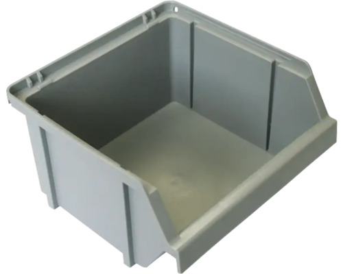 Úložný box Küpper stredný 130 x 70 x 130 mm sivá Plastový úložný box