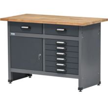 Pracovný stôl so zásuvkami a dverami