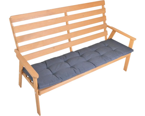 Drevená záhradná lavica so sedákom