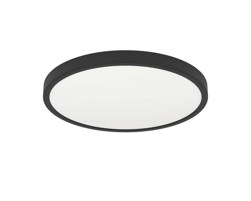 LED stropné svietidlo Eglo Fueva 6 CCT IP44 17 W 2900 lm 2700-6500 K čierne Okrúhle stropné svietidlo
