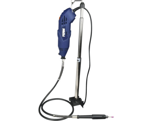 Vŕtačka s ohybným hriadeľom a držiakom nástrojov