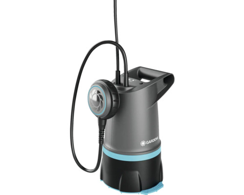 Ponorné čerpadlo na špinavú vodu Gardena s káblom a rukoväťou