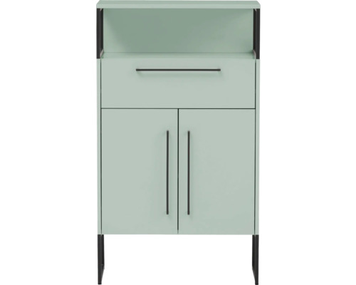 Skrinka pod umývadlo so zásuvkou a dvomi dvierkami