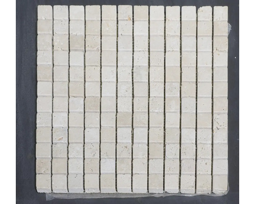 Obklad imitácia mramoru Travertine mozaika 30 x 30 cm Mozaika z travertínu
