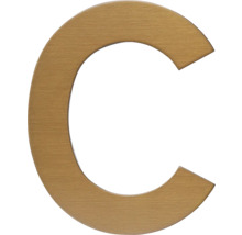 Písmeno C z kovu