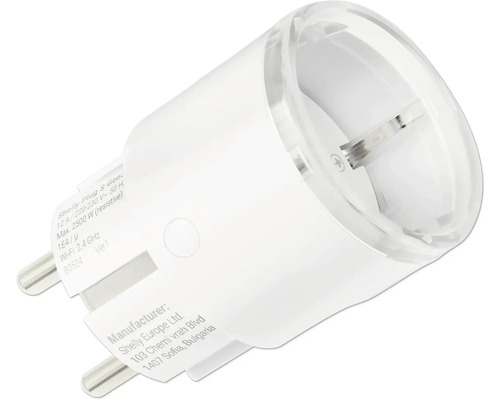 Inteligentná zástrčka Shelly do zásuvky