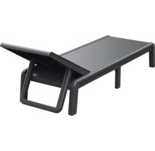 Nastaviteľné záhradné ležadlo z plastu