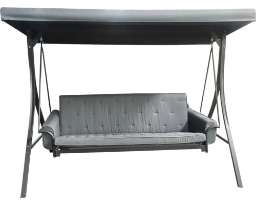 Záhradná hojdačka so strieškou a poduškou