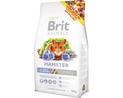 Krmivo pre škrečky Brit Animals Hamster Complete 300 g Brit Animals krmivo pre škrečky, 300 gramov
