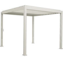 Voľne stojaca hliníková pergola s lamelovou strechou