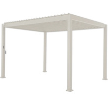 Voľne stojaca pergola s lamelovou strechou