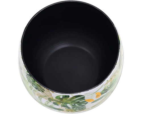 Kvetináč s motívom listov