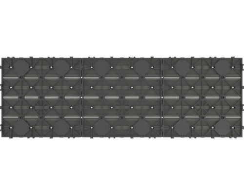 Detail plastových spojovacích dlaždíc