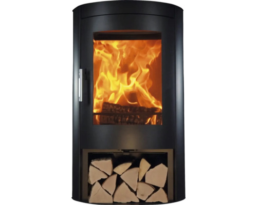 Horiace krbové kachle s polenami