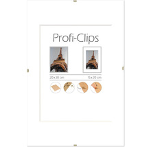 Rámček na fotografie Profi-Clips v dvoch veľkostiach: 20 x 30 centimetrov a 15 x 20 centimetrov