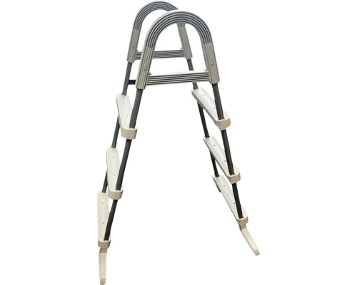 Bazénový rebrík s tromi schodíkmi