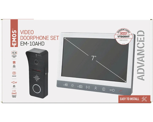 Sada videovrátnika Emos EM-10AHD