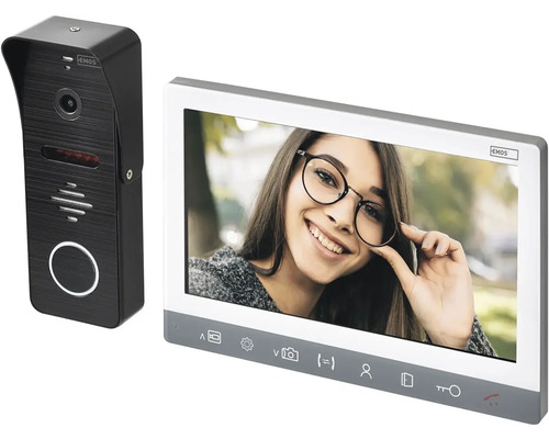 EMOS dverný telefón s vonkajšou a vnútornou jednotkou