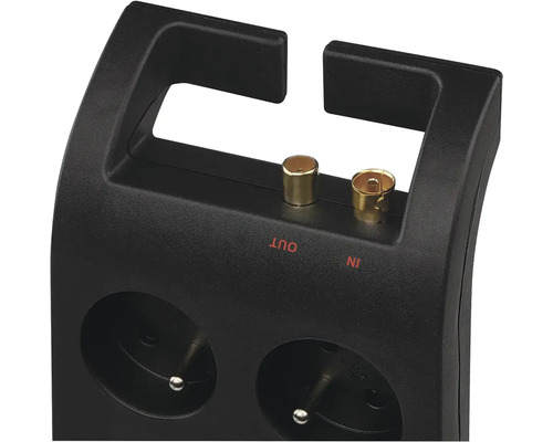 Predlžovacia zásuvka s anténovým konektorom