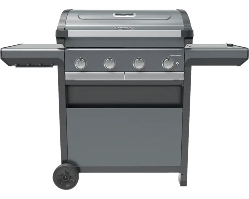 Grilovací vozík CampinGaz so štyrmi horákmi a bočnými policami