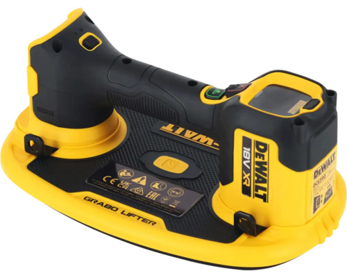 DeWalt akumulátorový sací zdvihák, žltá a čierna