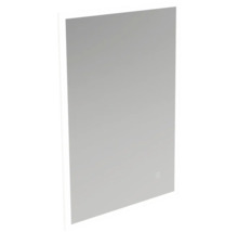 Obdĺžnikové zrkadlo s osvetlením do kúpeľne