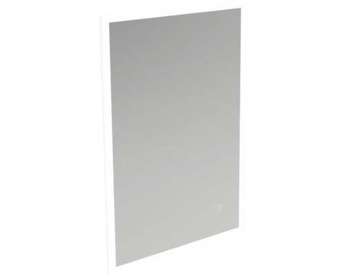 Obdĺžnikové zrkadlo s osvetlením do kúpeľne