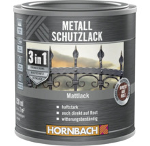 Kovový ochranný lak 3 v 1 ako základný náter, ochrana proti korózii a vrchný lak v 250 ml plechovke