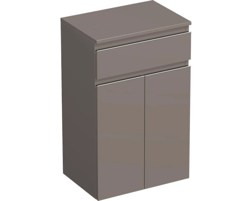 Vysoká skrinka do kúpeľne Intedoor TRENTA hnedá 50 x 83,4 x 35 cm TRE SN 50 1Z 2D S A2496