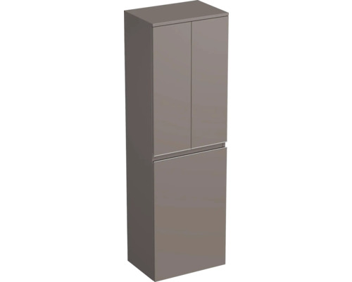 Vysoká skrinka do kúpeľne Intedoor TRENTA hnedá 50 x 161,8 x 35 cm TRE SV 50 2D K S A2496