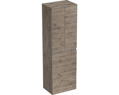 Vysoká skrinka do kúpeľne Intedoor TRENTA dub wellington 50 x 161,8 x 35 cm TRE SV 50 2D K S D370