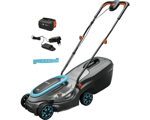 Akumulátorová kosačka na trávu GARDENA PowerMax 32/18V 32cm vrátane 1x akumulátora (4,0Ah) a nabíjačky