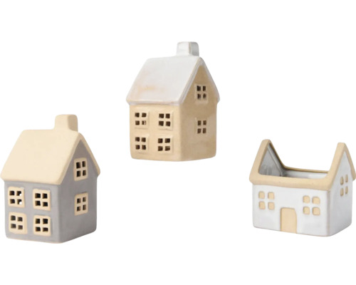 Dekoratívne domy z keramiky, bytové doplnky