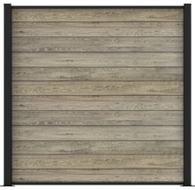 Drevený plot s rámom